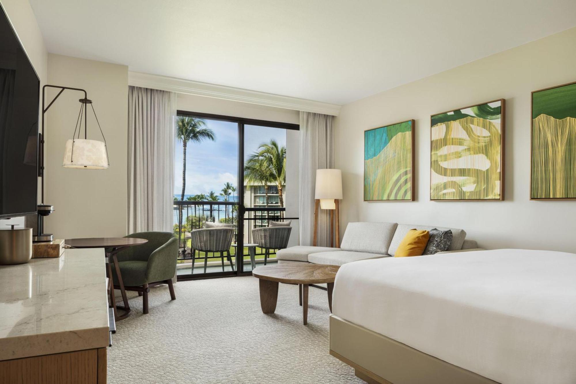 Quarto Palace com 1 Cama King-size e Vista do Mar